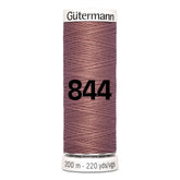Gutermann garen | 200m | 844 donker oudroze naaigaren GM - 200 - 844 - DONKER - OUDROZE 4008015034184